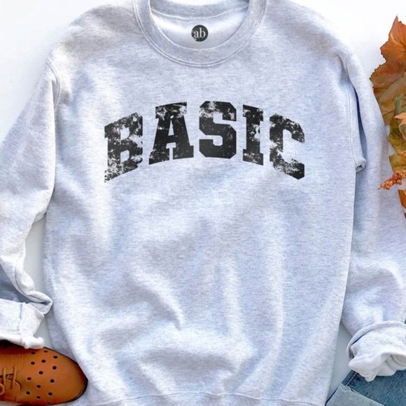 Basic Graphic Sweatshirt - Picture 1 of 1